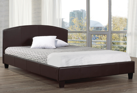 FURNITUREMATTRESSDIRECT-ESPRESSO BED- NATBED1002