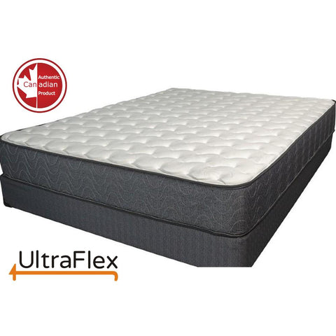 Image of Ultraflex INFINITY- Orthopedic Premium Soy Foam, Eco-friendly Mattress with Two Standard Bamboo Pillows (Made in Canada)