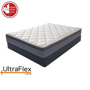 UltraFlex DELIGHT- Advanced Orthopedic Support, High-Density Pressure Relief Foam, Multiple Posture Spinal Support, Motion Transfer Pockets, CoolGel Eco-Friendly Mattress (Made in Canada)