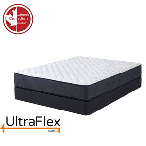 UltraFlex RADIANCE - High-Density Natural Blend Foam Encasing, Cooling Gel, Eco-Friendly Orthopedic Mattress With Multiple Spinal Support Zones (Made in Canada)- With Waterproof Mattress Protector.