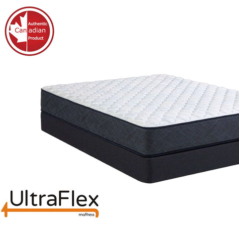 Image of UltraFlex RADIANCE - High-Density Natural Blend Foam Encasing, Cooling Gel, Eco-Friendly Orthopedic Mattress With Multiple Spinal Support Zones (Made in Canada)- With Waterproof Mattress Protector.