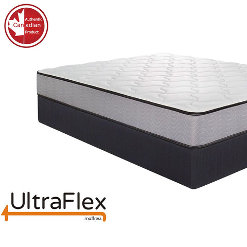 Image of UltraFlex PARADISE - Natural Heavy Duty Foam Blend, Low Motion Transfer, Comfort+ Cool Gel and Spinal Posture Support Eco-Friendly Mattress (Made in Canada)- With Waterproof Mattress Protector