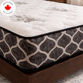 9/10/11 Inch Hybrid Mattress – Gel Memory Foam & Pocket Coil, Medium Firm, Pressure Relief, Motion Isolation, Bed in a Box, Made in Canada – Twin, Full, Queen, King, Aloe Vera Cooling Gel Foam, CertiPUR-US® Certified