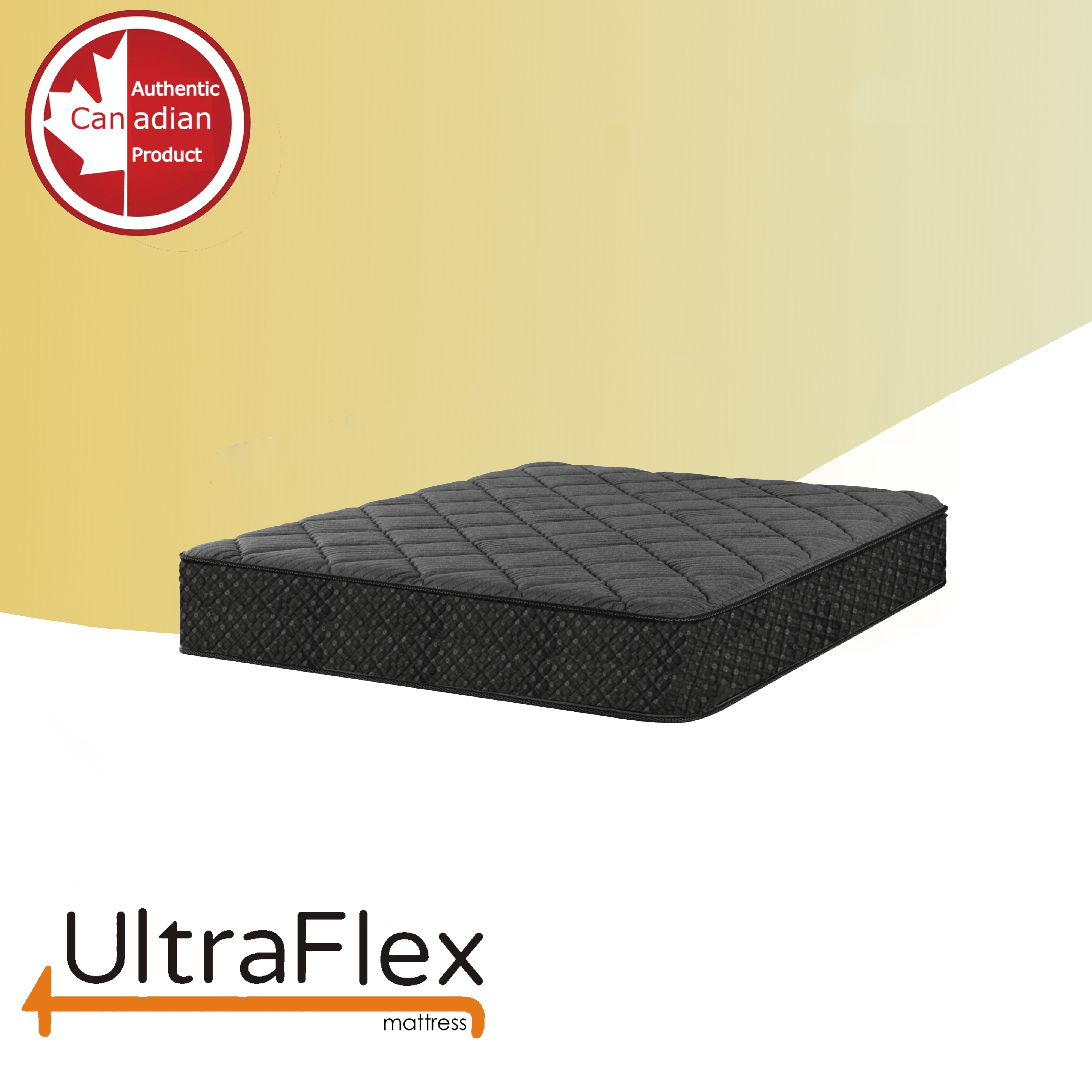 UltraFlex SleepScape Luxe Hybrid: Orthopedic Support, Eco-Friendly High-Performance Mattress with Posture Support and Hypoallergenic Design CertiPUR-US® Certified Foam (Made in Canada)