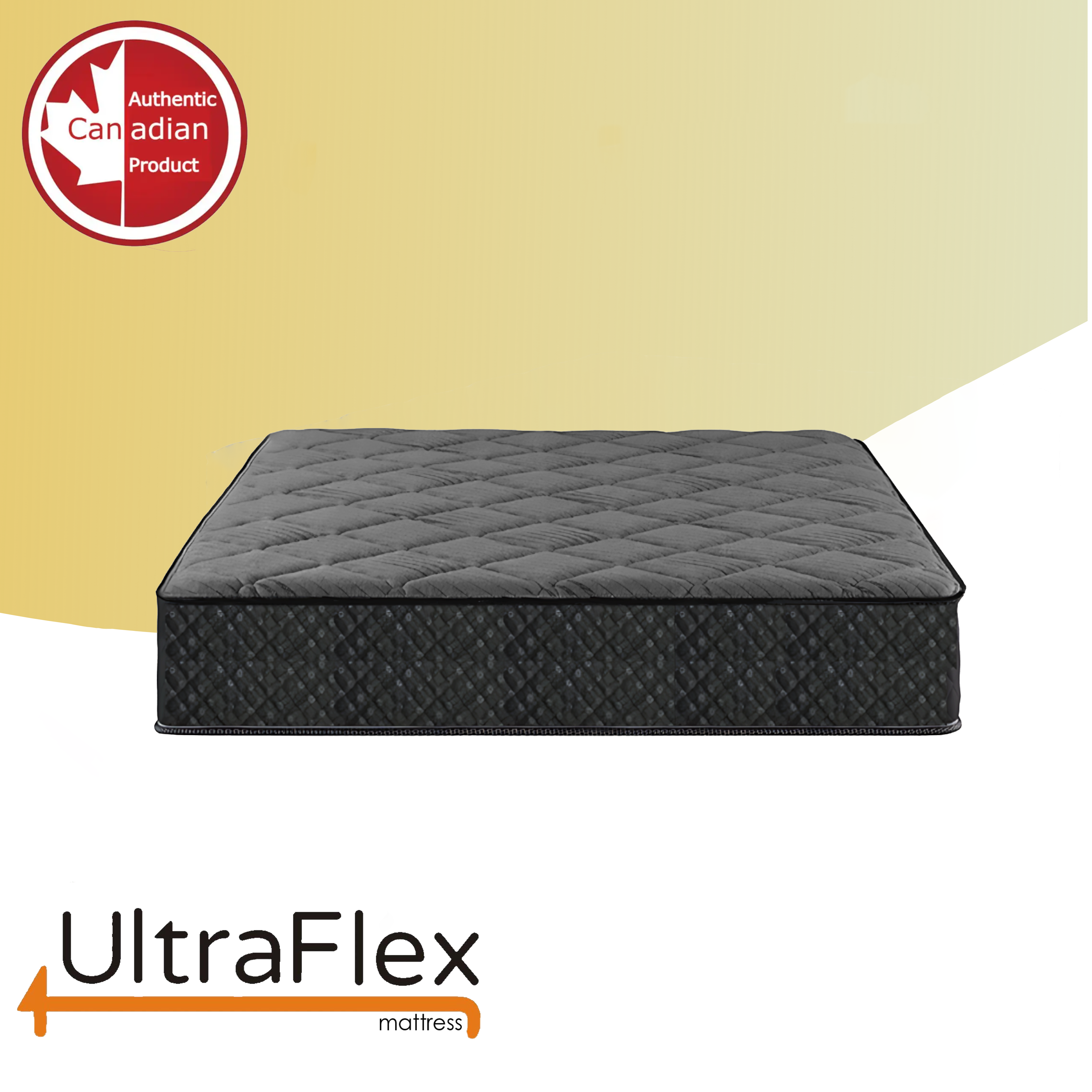 UltraFlex SleepScape Luxe Hybrid: Orthopedic Support, Eco-Friendly High-Performance Mattress with Posture Support and Hypoallergenic Design CertiPUR-US® Certified Foam (Made in Canada)