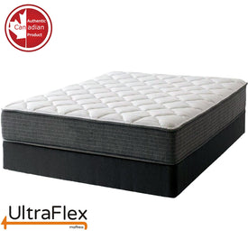 UltraFlex ASPIRE- Supportive Comfort Foam Mattress for Pressure Relief, Cool Sleep, Medium Firmness, Eco-Friendly Mattress With Premium Cool Gel Memory Foam (Made in Canada)