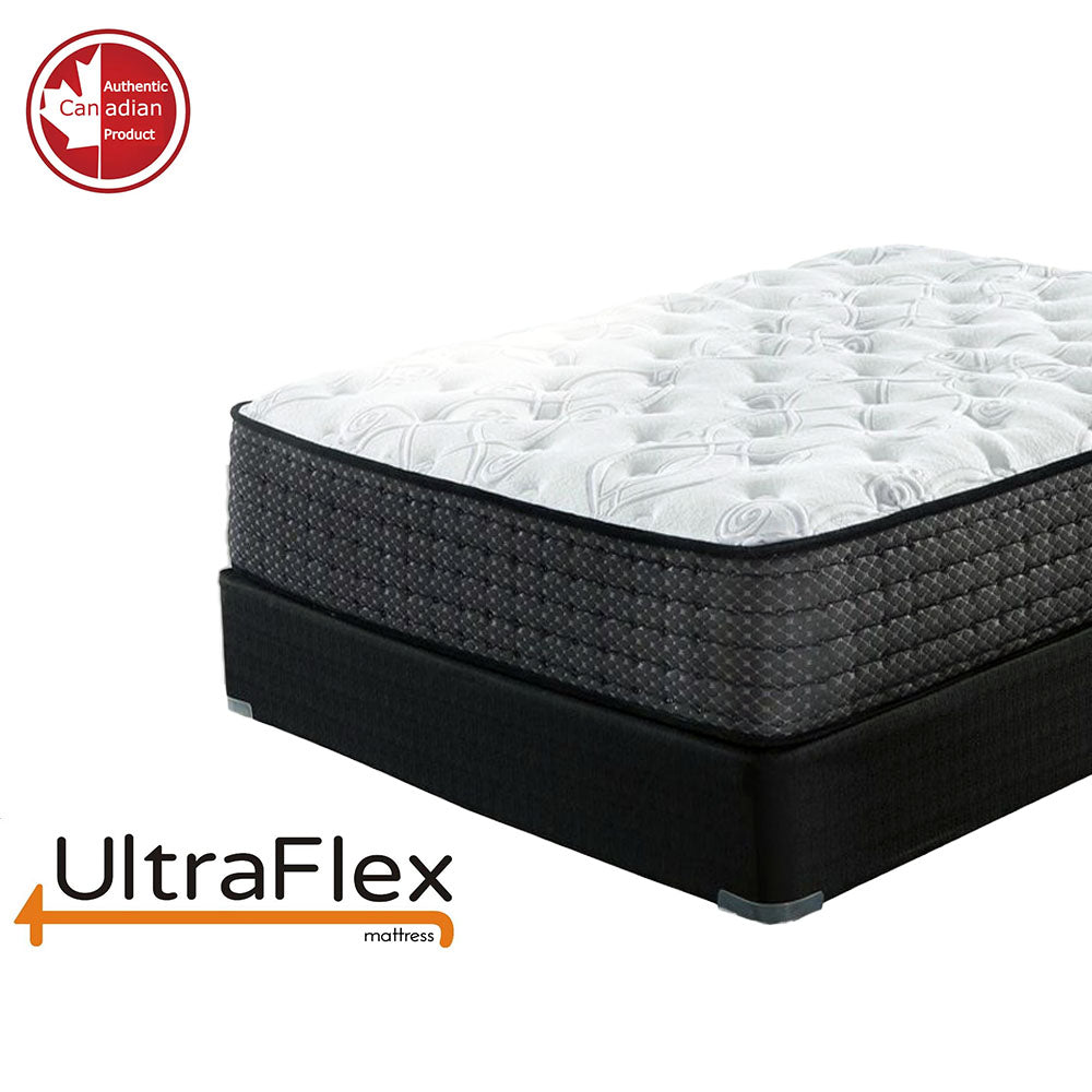 UltraFlex IMPERIAL- Hybrid Orthopedic Heavy Duty Pocket HDCoil Spring, Pressure Relieving for Multi Posture Support, Comfort Foam Encased, Eco-friendly Mattress (Made in Canada)