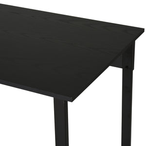 Computer Table Writing Table Home Office Workstation w/ Bookshelf Black