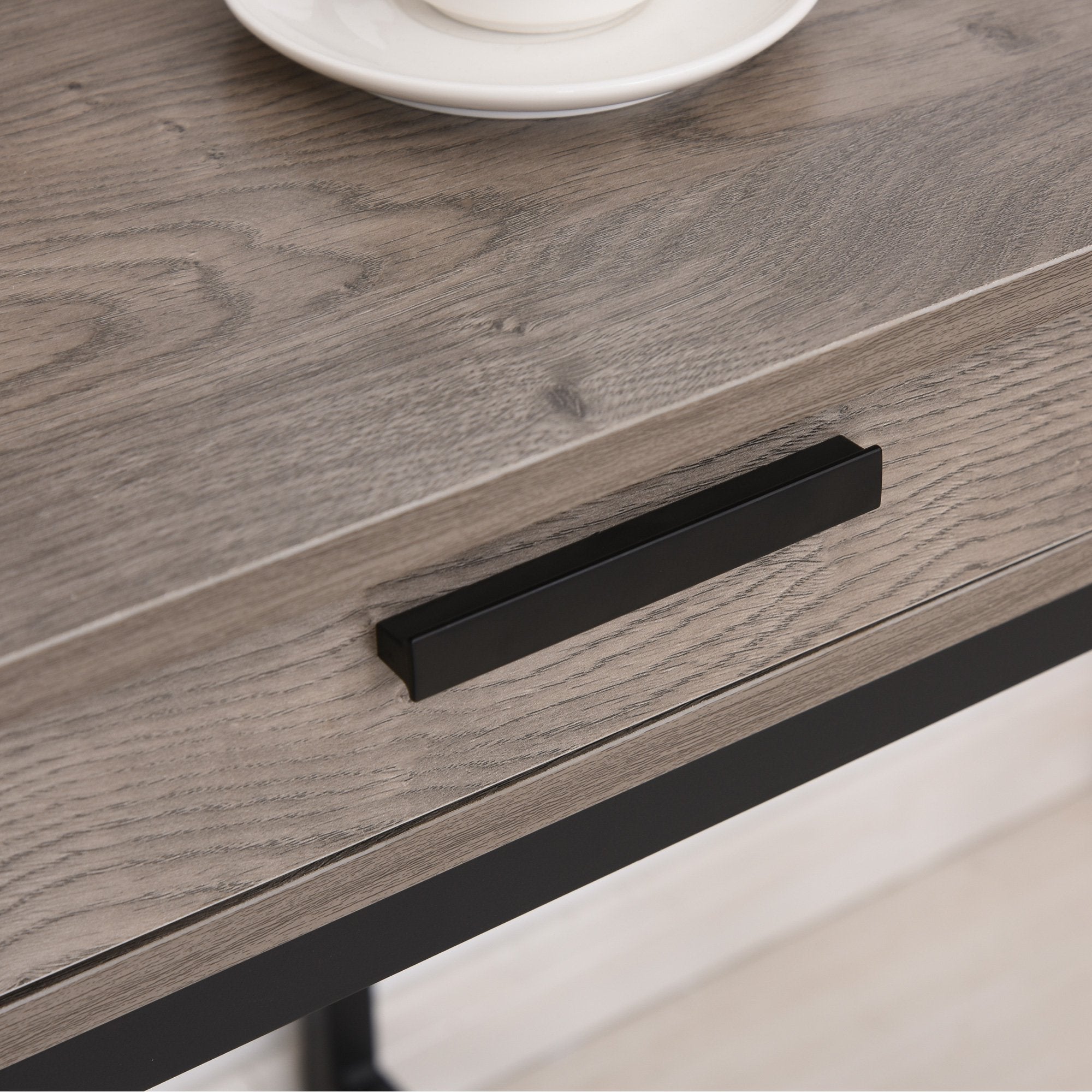 Study Desk w/ Open Shelves Drawer Computer Desk for Home Office & Study Use