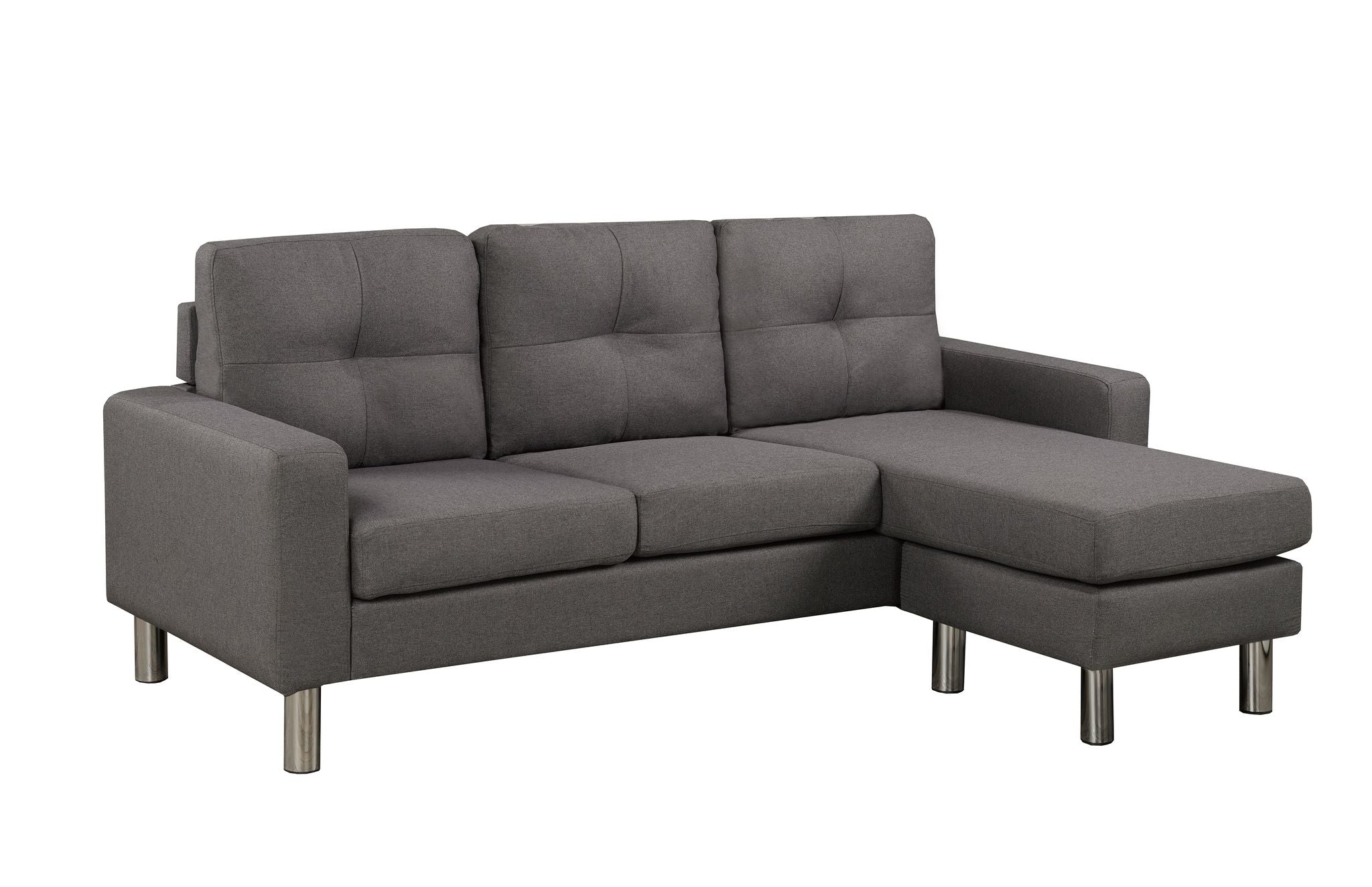DARK GREY SECTIONAL SOFA