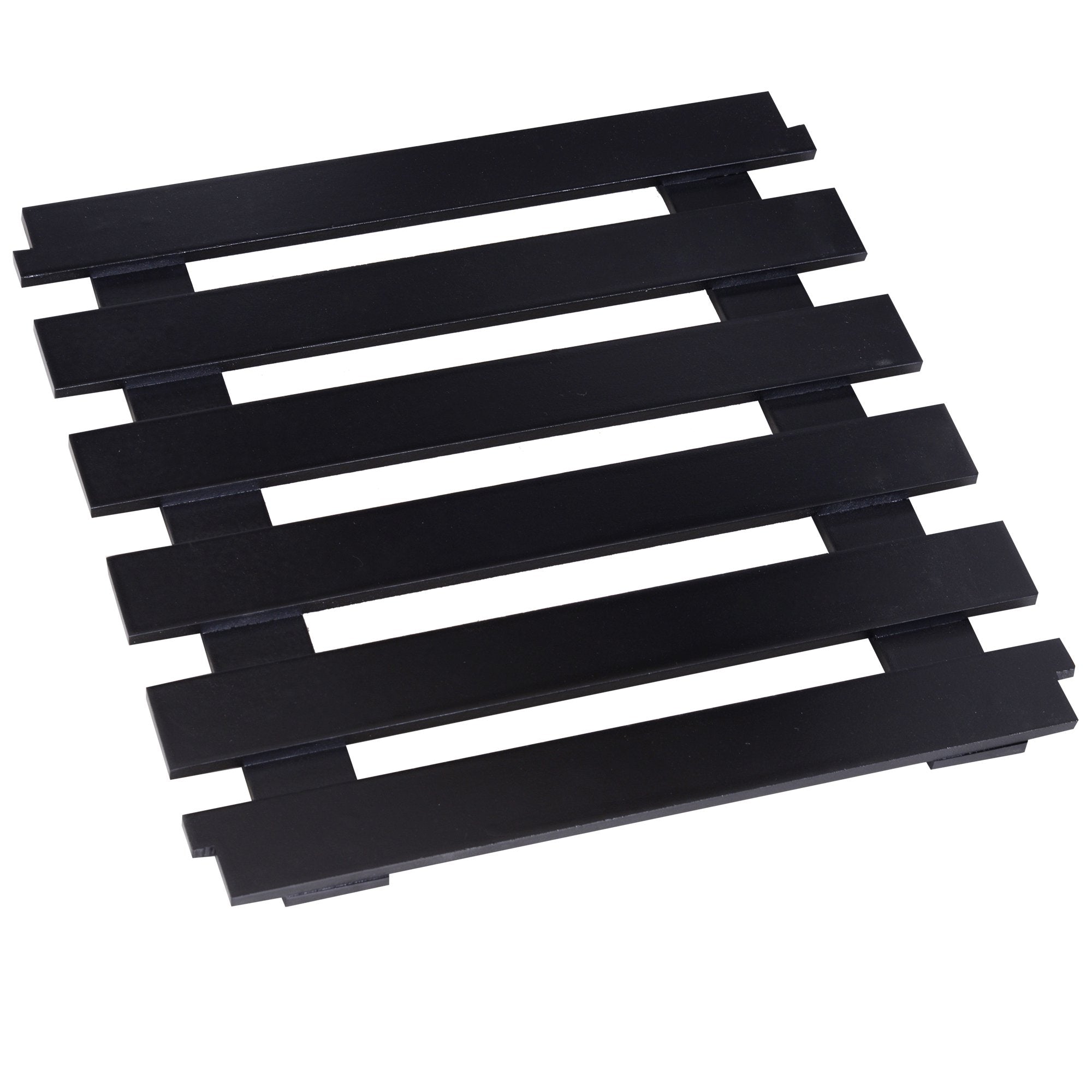 Rolling Kitchen Island Trolley Serving Cart Wheeled Storage Cabinet w/ Basket Shelves and Drawers Black