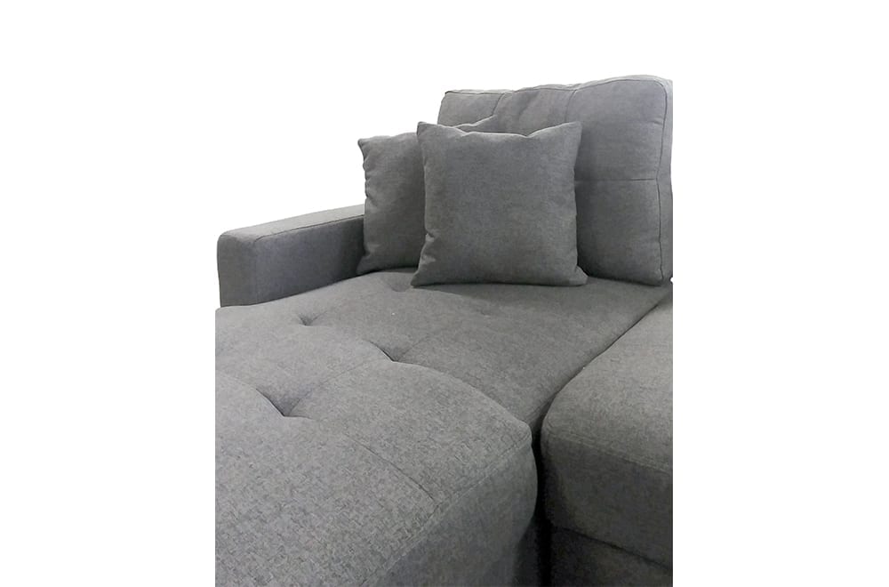Pull-Out Sofa Sectional in Grey ***Shipped to the GTA Area Only***
