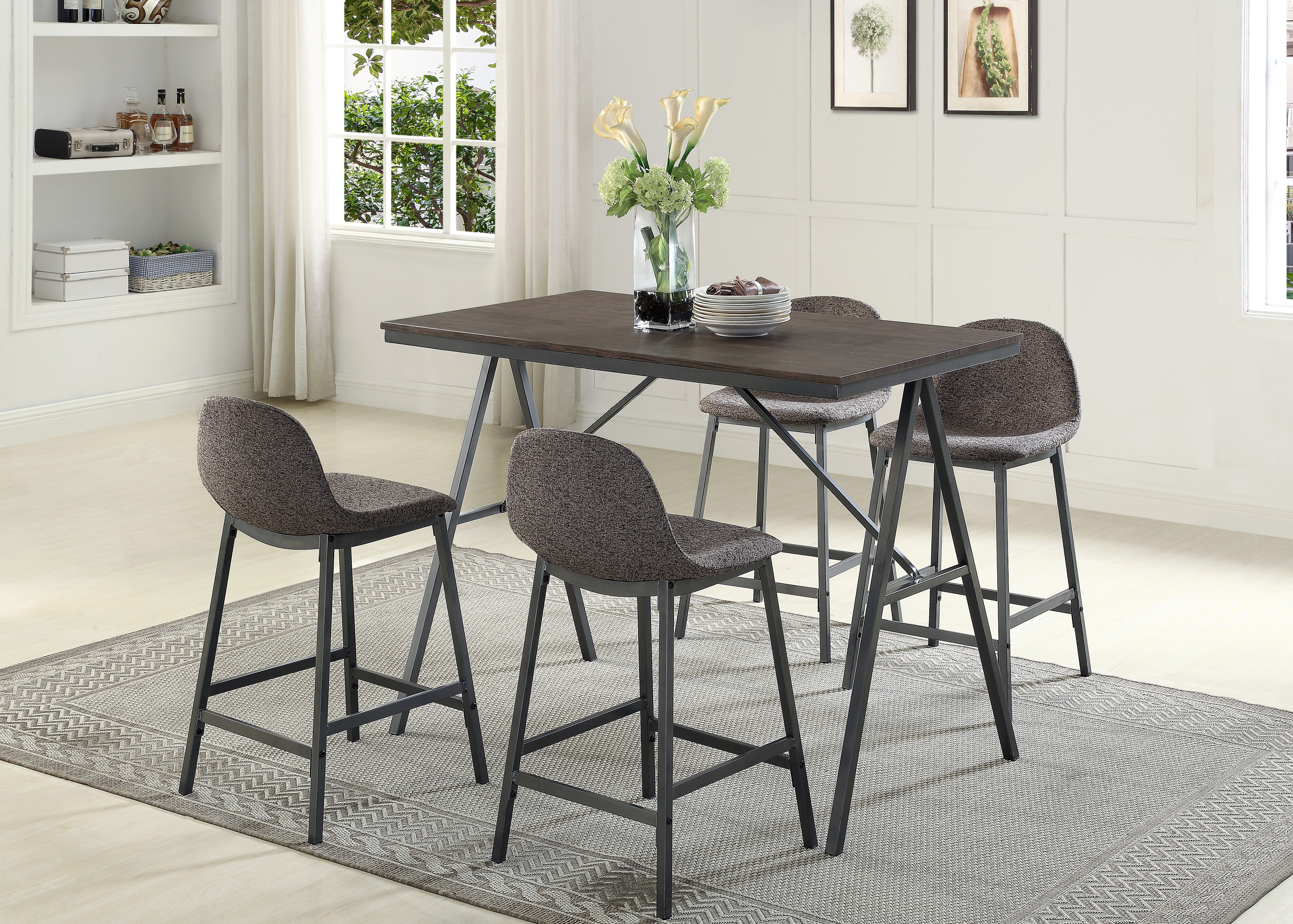 5pc Pub Set-Wood Table Top