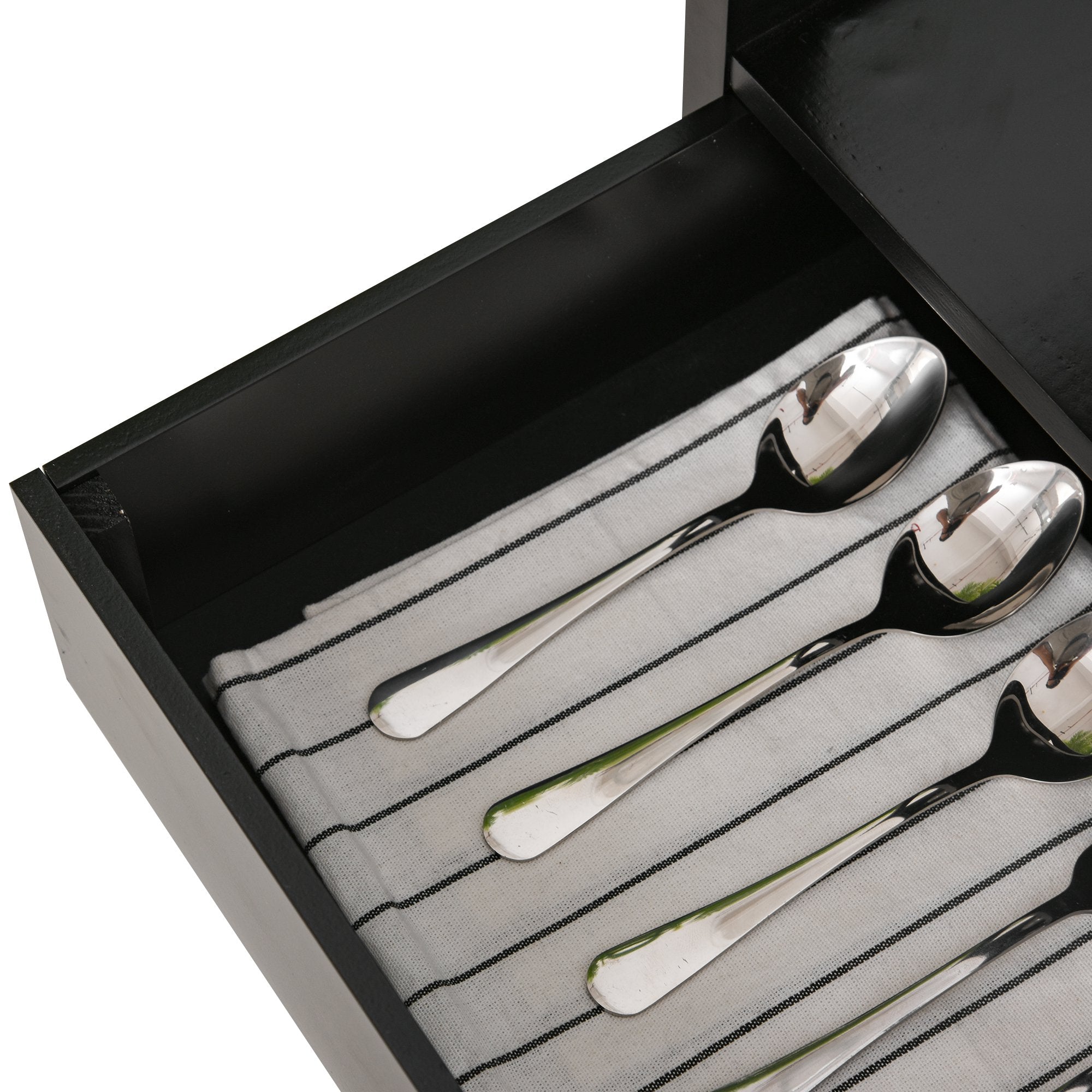 Multi-tier Rolling Kitchen Trolley Serving Cart w/ Drawer Open Shelf Wine Rack