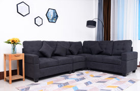 Black Ralph Sectional Set