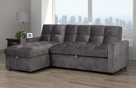 CHELSEA SECTIONAL SET GREY