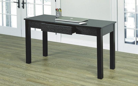 FurnitureMattressDirect-Office Desk or Study Desk with Drawer - Espresso A51