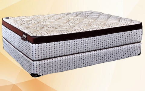 Image of FurnitureMattressDirec- Pocket Coil Euro Top Mattress Amenity (Foam Encased) 