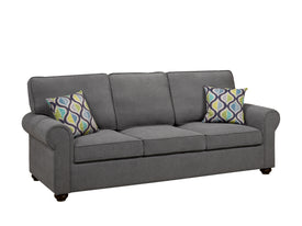 ALIA SOFA WITH 2 PILLOWS - GREY