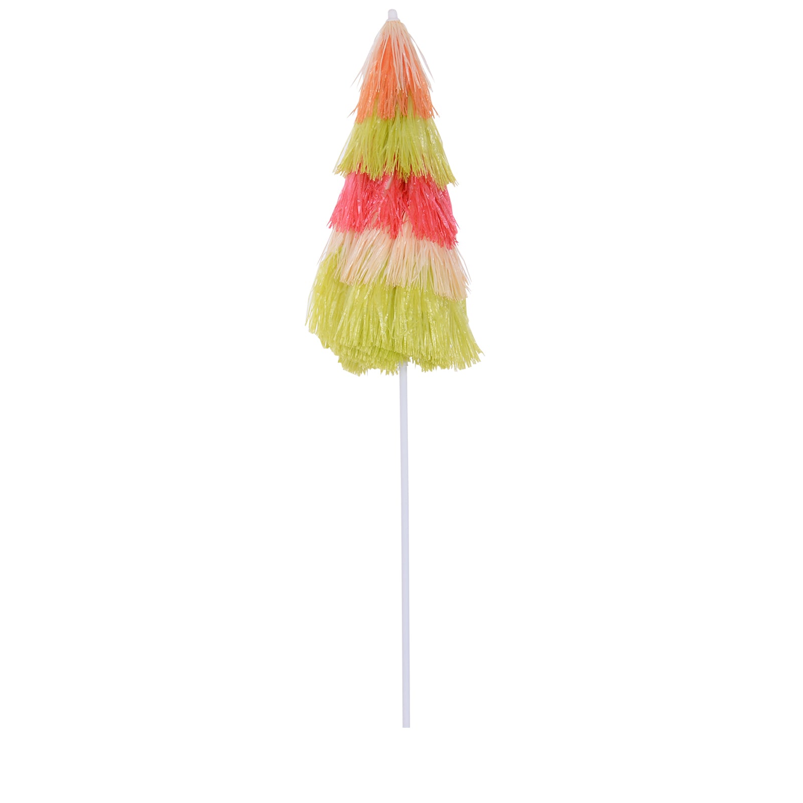 6FT Beach Umbrella Tilt Sunshade Outdoor Market Patio Yard Crank Deck New