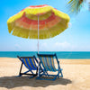 6FT Beach Umbrella Tilt Sunshade Outdoor Market Patio Yard Crank Deck New