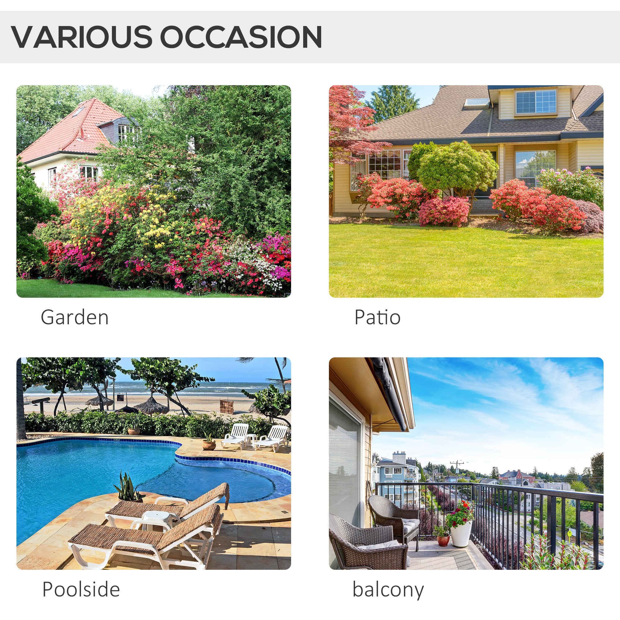 3 Pieces Patio PE Rattan Bistro Set Cushioned Armchair Sofa and Coffee Table Outdoor Furniture