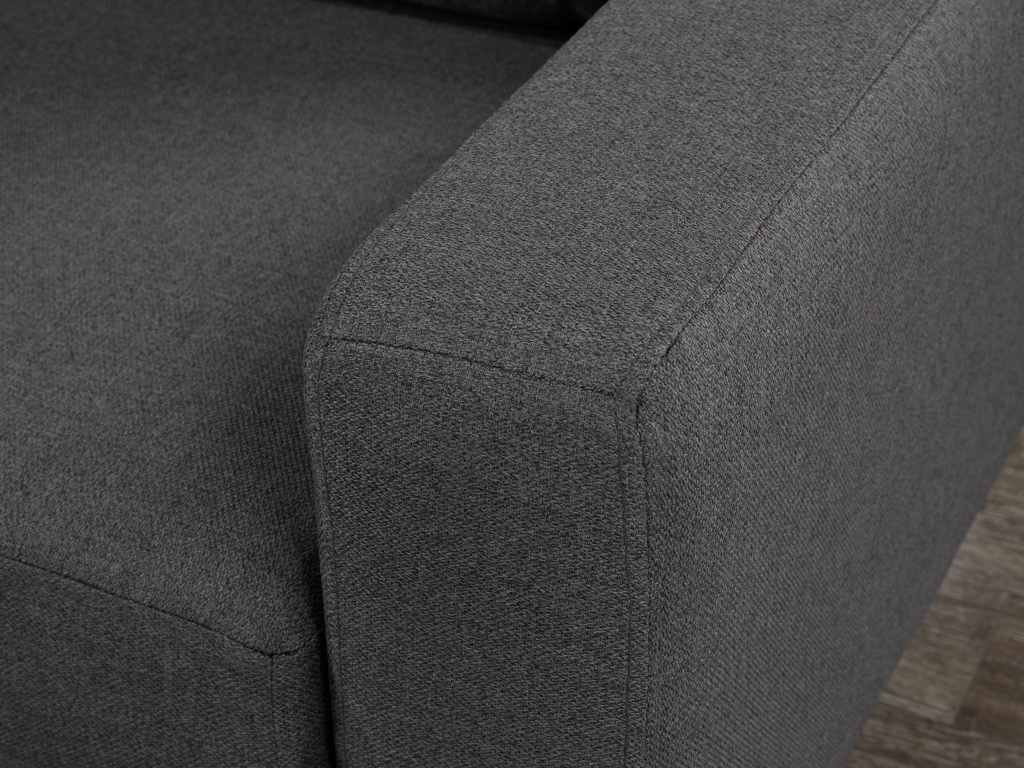 DARK GREY SECTIONAL SOFA