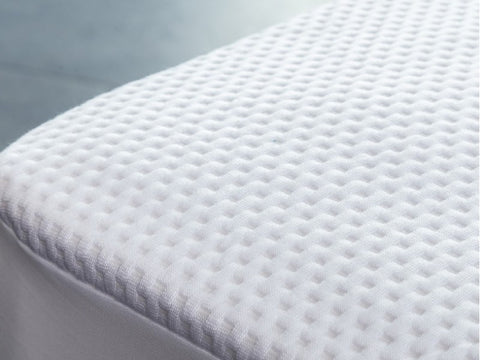 Health Comfort- Waterproof Antimicrobial Tencel Mattress Protector with Breathable Hypoallergenic Protection