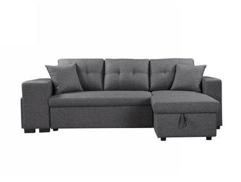 Image of Sectional Sofa with Stools & Sofa Bed