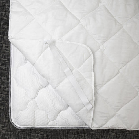 Premium Quilted Mattress Pad- Anchor Band