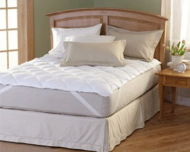 Premium Quilted Mattress Pad- Anchor Band