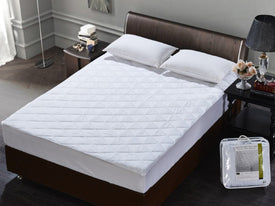Quilted Waterproof Mattress Protector - Treated with SILPURE Micro Fiber - BSCI and OEKO-TEX Certified