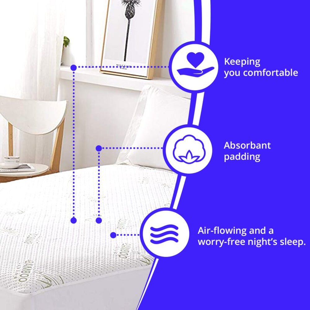 Health Comfort- Bamboo Waterproof Mattress Protector