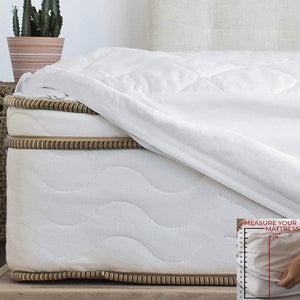Quilted Waterproof Mattress Protector - Treated with SILPURE Micro Fiber - BSCI and OEKO-TEX Certified