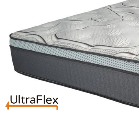 Image of Ultraflex FANTASY- Foam-encased Eurotop Pocket Coil Mattress (Made in Canada)