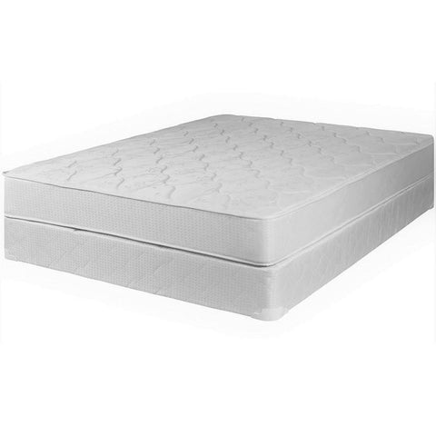 Image of Orthopaedic Double-Sided Deluxe Mattress Set with Boxspring  ****Shipped to GTA ONLY****