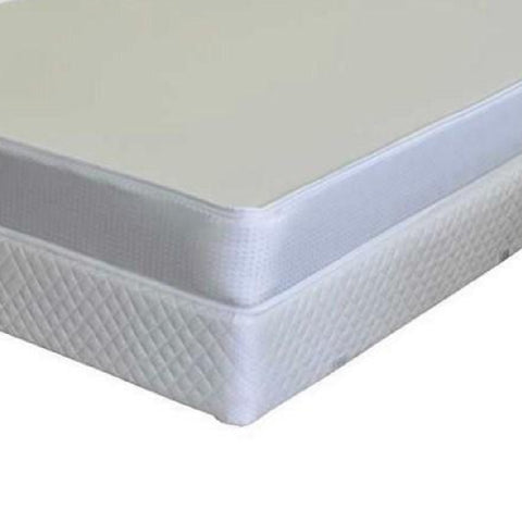 Image of Orthopaedic Smooth Top Mattress Set with Boxspring