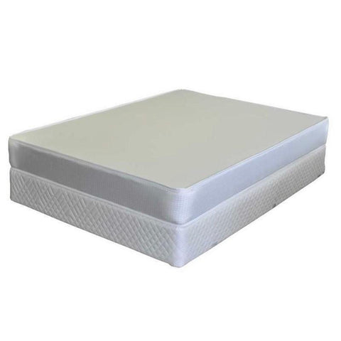 Image of Orthopedic Double-Sided Smooth Top Mattress – White