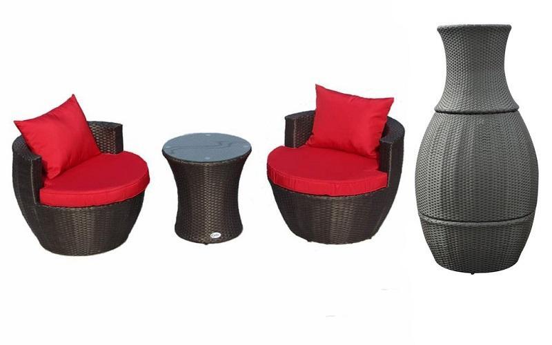 FurnitureMattressDirect- Outdoor Bistro Set - 3 pc01