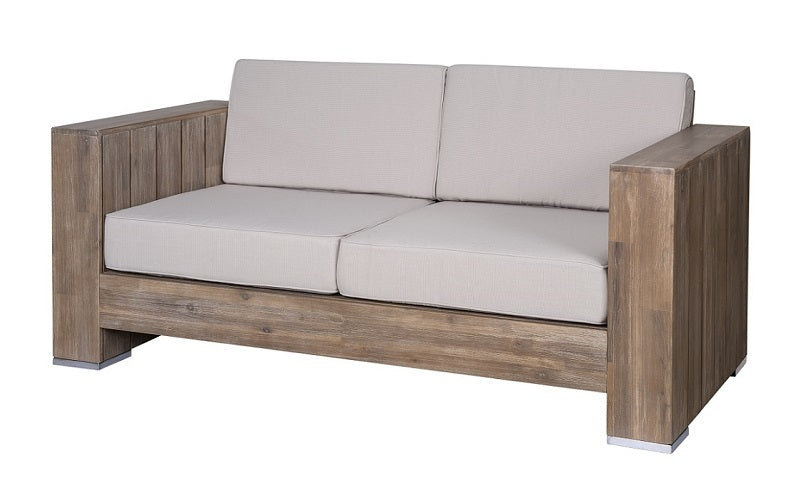 FurnitureMattressDirect- Solid Wood Sofa Set with Centre Table (Natural Grey & Beige)01
