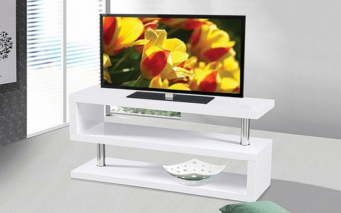 FurnitureMattressDirect- TV Stand - 1006 Series (White)