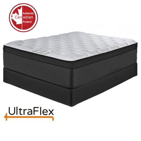 Image of Ultraflex Euro Top Mattress Set with Boxspring  ****Shipped to GTA ONLY****