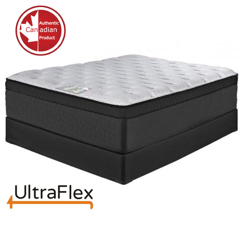 Image of Ultraflex Pillow Top Mattress Set with Boxspring  ****Shipped to GTA ONLY****