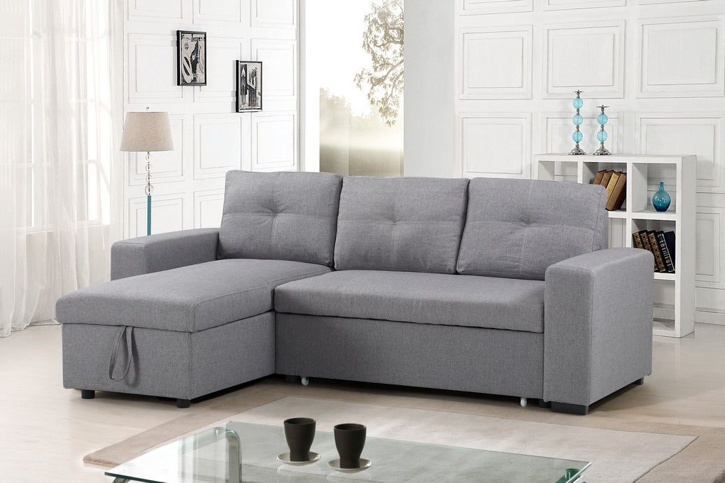 Sofabed Sectional Set Grey