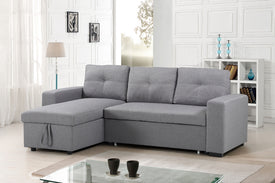 Sofabed Sectional Set Grey