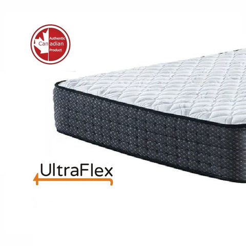 Image of Ultraflex HARMONY -Orthopedic, Coiled Innerspring Comfort layer Foam Encased, Eco-friendly Hybrid Mattress (Made in Canada)