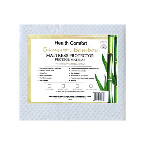 Health Comfort- Bamboo Waterproof Mattress Protector
