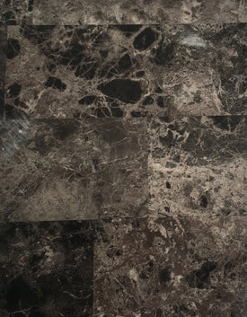 Dinette Set-5 Pc Marble Top in Dark Grey