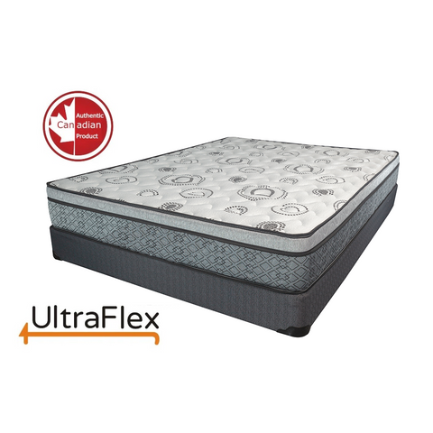 Image of UltraFlex EVOKE- Heavy-Duty Orthopedic Mattress for Firm Spinal Care, Posture Support, Pressure Relief, Cooler Sleep, and Natural High-Density Foam, Eco-friendly (Made in Canada)