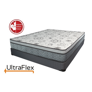 UltraFlex EVOKE- Heavy-Duty Orthopedic Mattress for Firm Spinal Care, Posture Support, Pressure Relief, Cooler Sleep, and Natural High-Density Foam, Eco-friendly (Made in Canada)